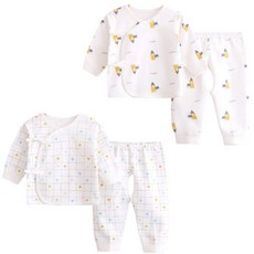 204302 배냇저고리 베이직 짜개바지세트