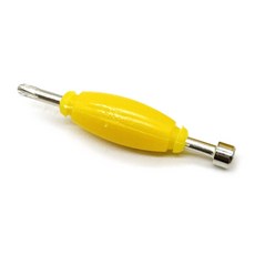 청소년 및 성인용 스케이트보드 드라이버 더블 헤드 메탈 도구 핑거보드 너트 드라이버 스케이트보드 수리 도구, 1 pack