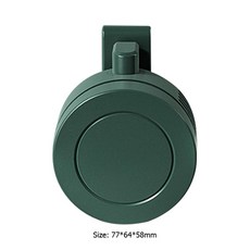 미니 클립 선풍기 걸이형 허리 목 소녀 전기 공기 냉각 선풍기 900mah USB 리프리스 3 단 휴대용 쿨러, 1) Green, 1개