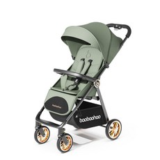 寶寶好A5PRO卡片口袋推車一鍵收車冬夏避震輕便易攜帶可上飛機, A5不焦綠(限量版):A5不焦綠(限量版)