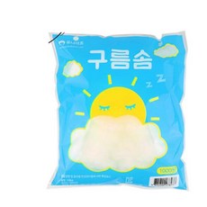만들기재료 솜 인형 쿠션 소품 만들기 미술 재료 구름, 구름 솜 (P0000GRJ)