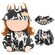 귀멸의칼날 크라이베이비 팝마트 라부부 피규어 XMBYGY 라부부용 인형 옷 서 있거나 앉는 17/15cm 플러시 인형인형 없음 - 다양한 스타일 액세서리 수제 의류 드레스 업, Lb111