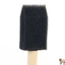 꿀이맘 폼브러시 스펀지 붓 2.5cm 폼브러쉬