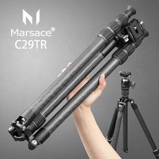 三重 大人氣 公司貨 Marsace 瑪瑟士 C29TR 四節 反折碳纖維 腳架 套組 馬小路, 1個