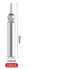 電子竿尾燈 咬鉤爆閃 電子夜光棒新款硅膠防滑球形電子竿稍燈手竿燈筏竿燈海竿燈磯竿燈釣魚警報器 釣竿燈 CR425 竿, 夜客-10粒425電池