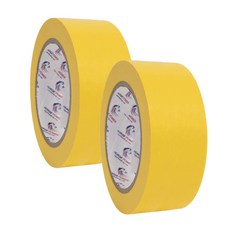 다용도 컬러 종이테이프 문구용 제본용 45mm x 40M, 2개, 노랑