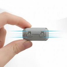 케이블 노이즈 필터 페라이트 코어 잡음 제거기 9mm, 1