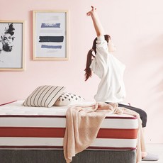 헤이몰리 라포즈 본넬 40T CL라텍스 봉합매트리스 S