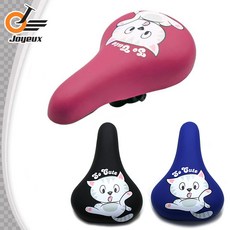 큐티 아동용 자전거안장 유아안장 캐릭터안장 삼천리 알톤, 핑크, 1개