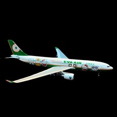 Kylin 1/400 EVA AIR A330-204 Hello Kitty 塗裝 模型 B-16303, 1個