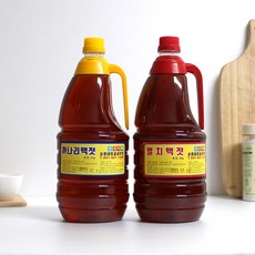 자연숙성 광천토굴 까나리액젓 / 멸치액젓 2kg 액젓 까나리 멸치젓, 1개