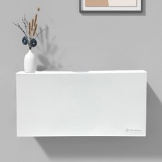 콘센트가리개 콘센트커버 어댑터 안전덮개 선정리 무타공 간편설치, 1개, 슬림 박스형 화이트 40cm