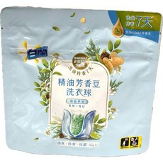 白蘭 香氛洗衣球 質感小蒼蘭, 青檸x雪松5顆2026.10.10(廠贈, 1個