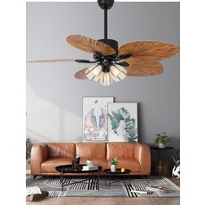 실링팬 42인치실링팬 실링팬조명 저소음 저소음실링팬 북유럽, 52인치 블랙 5등 순동