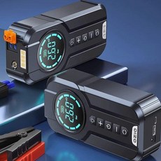 차량용점프스타터 점프스타트 국산 디젤 방전 버스 무충전 충전기 에어펌프 차량용 점프기, 1. 패키지1, 1mAh, 1개