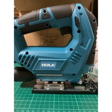 祥銘電動五金行 新款 可接吸塵器 7段調速 牧田通用 HK302 20V 無刷 手提線鋸機, 1個, 主機+2晶電+4A充 +包(晶片款)