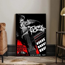 록 밴드 화학 로맨스 포스터 종이 인쇄 홈 거실 침실 입구 레스토랑 카페 아트, C. z1