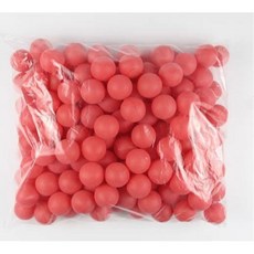 無縫磨砂乒乓球 - 抽獎摸彩尾牙活動專用, 紅色, 1個