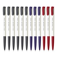 동아연필 스피디볼, 0.5mm 3색, 12개