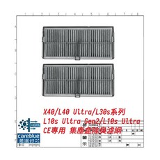 careblue 集塵盒除臭濾網 適用追覓 L40/X40 Ultra/L30s/L10s Ultra 系列, 1個, 2只