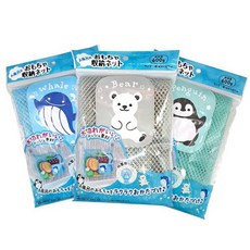 BO雜貨【SV5042】浴室玩具掛網 網袋 玩具收納 吸盤 瀝水袋 收納袋 磁磚 浴室用品 衛浴收納用品, 1個, 隨機出貨, 隨機出貨