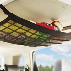 차량 천장 수납그물 메쉬망 자동차 네트 정리 보관 루프 수납함 차내 소품 정리용, 1개