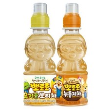 팔도 뽀로로 유기농 아기보리차220ml + 누룽지차220ml 세트, 2세트, 440ml