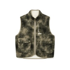 와키윌리 WACKY WILLY 리버시블 플리스 베스트 패턴 WA2503JK15TC 181580