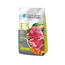 Holistic Recipe E3 羊肉配方 無穀 成犬飼料, 9.98kg, 1個, 羊肉
