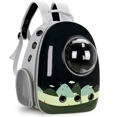 고양이 강아지 대용량 가방 케이지 애견 휴대용 이동장 팩 애묘, N. 업그드 측면 개방형 그