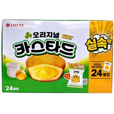 롯데카스타드 대용량 실속 패키지 24p, 552g, 1개