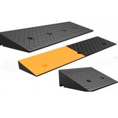 방지턱 경사로 차량 문턱 발판 고무 패드 슬로프 계단 가로50 폭13 높이3