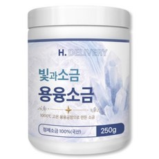 빛과소금 미네랄 용융소금 1000도씨 국산 알칼리 식 음용소금 에이치딜리버리, 1개, 250g