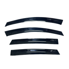 IAC Luxgen U7 2010-2019 專用晴雨窗 台灣製造 遮陽防雨 四片組, 透光黑