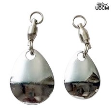 스위밍 블레이드 3개세트 타이라바 메탈 바이브 루어 튜닝업, 실버 M, 1개