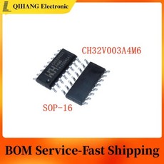 20-100PCS CH32V003A4M6 SOP-16 마이크로 칩 비트 공용 RISC-V MCU, 02 CH32V003A4M6  50PCS