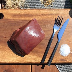 당일도축 한우 소간 300g 쇠고기간 생간 축산물백화점 꿀맛컴퍼니 강아지소간, 1개