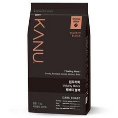 동서식품 맥심 카누 원두커피, 홀빈(분쇄안함), 1kg, 1개