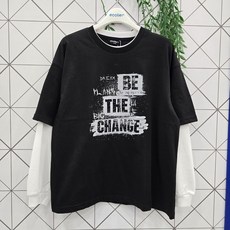 에꼴리에 에꼴리에 주니어 스트릿 레이어드 라운드티 26A1405_GN