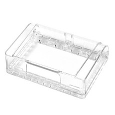 插座保護蓋 防水防漏電插座蓋, 1個, 透明「台灣專用款」