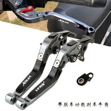 야마하 XMAX300/125/250 (2018-2024년식) 호환 브레이크 레버 (18-22형) 고정 기능 없음, 1개