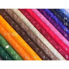 15色古典雲彩 (40支純棉布)台灣製, 1深綠, 1個