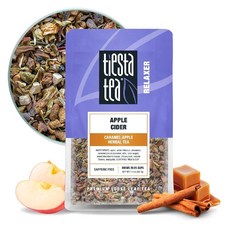 TIES 타이ta Tea - 아늑한 페퍼민트 코코아 루스 리프 초콜릿 허브 티 카페인 무첨가 핫 & 아이스 42.5g 25컵 천연 루이보스 티 172309, Pouch - 25 Cups