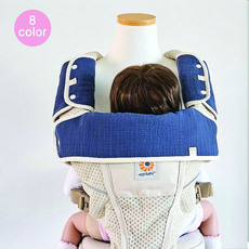 메롱베베 아기띠 침받이 세트, 딥블루 세트, 1세트