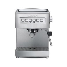 쿠시나트 에스프레소 카푸치노 & 라떼 머신 풀 프로그래머블 싱글 더블 서브 EM-25, Stainless Steel, Espresso, 스테인리스 스틸, EM-100NAS