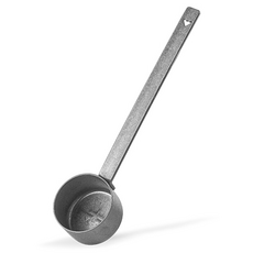 쓰리바머 스테인레스 스틸 커피 계량 스쿱 8g, 1개, 실버