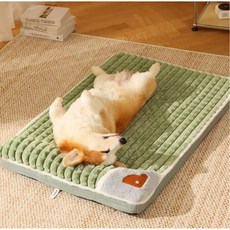 탈부착 세탁가능 강아지겨울매트 10cm 소파 둥지 있는 완전 솜털 시즌 세탁 가능한 코기