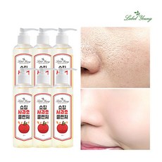 라벨영 피지케어/약산성오일/저자극/모공관리 쇼킹사과초클렌저 4+2, 6개