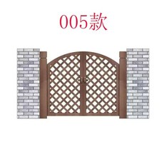 야외 대문 철조망 펜스 도어 더블 철제 철제대문 부식 단독, I. G7309