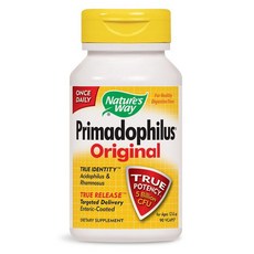 Nature's Way 然萃維 Primadophilus 50億益生菌膠囊, 90顆, 1罐